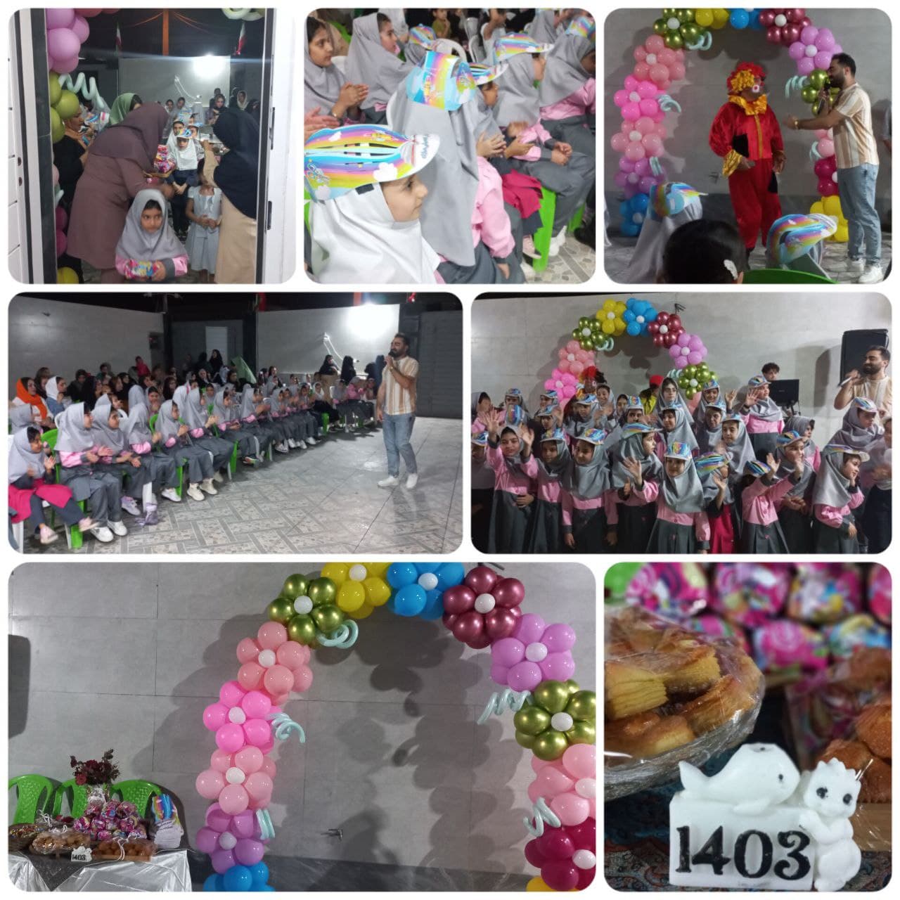 جشن بازگشایی مدرسه مهرتابان